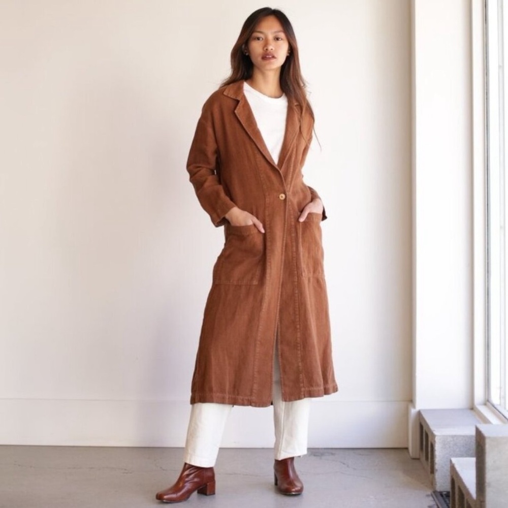 Esby Baronne 100% Linen Duster